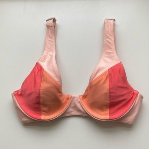 Colorblock Bikini Top